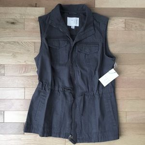 A New Day Grey Utility Vest